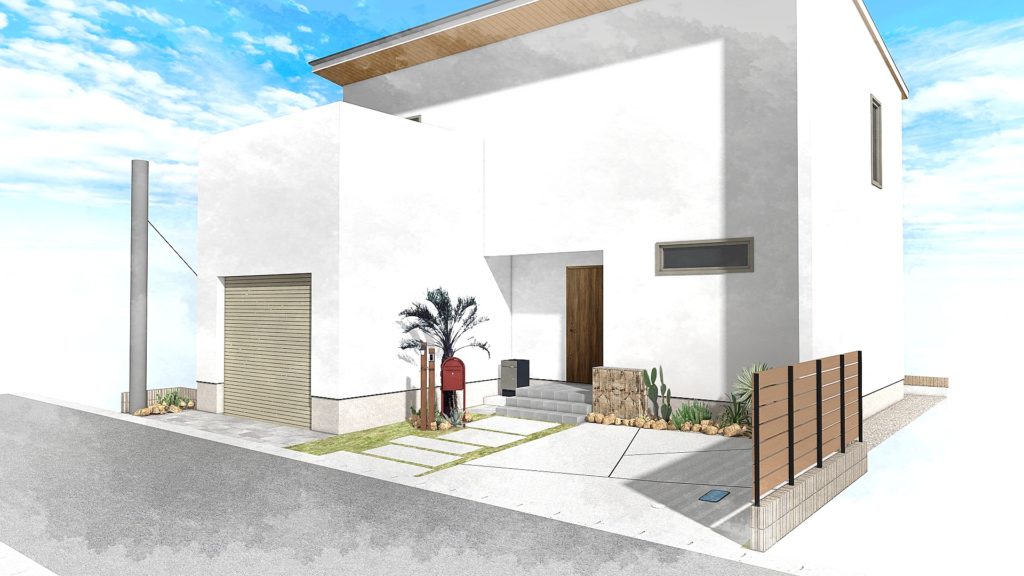 庭からはじまる理想の暮らし｜ 南国風ロックガーデン