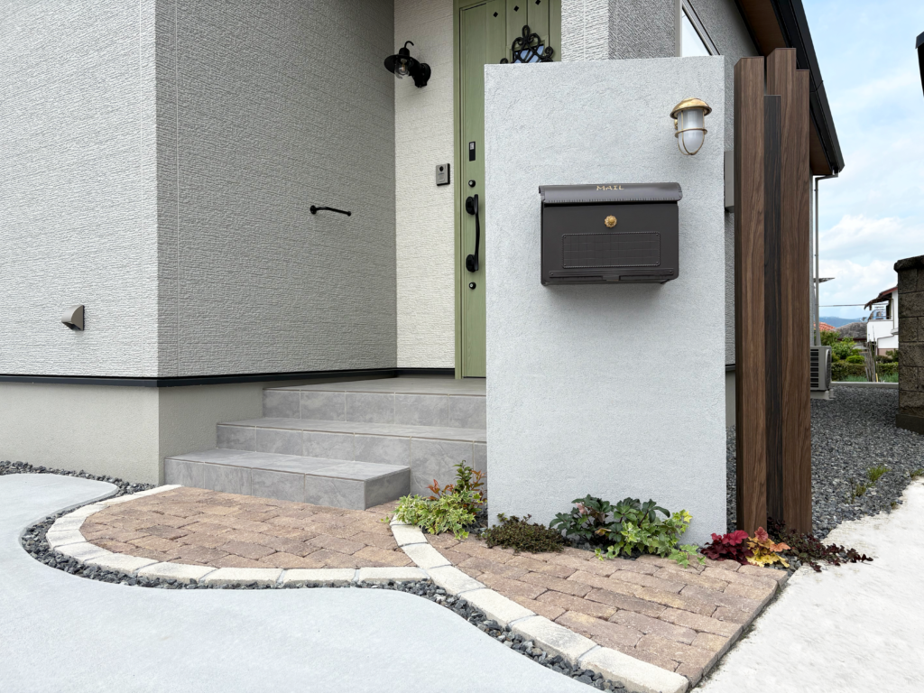 【富士市】新築外構｜視線を気にせず遊べるナチュラルガーデン