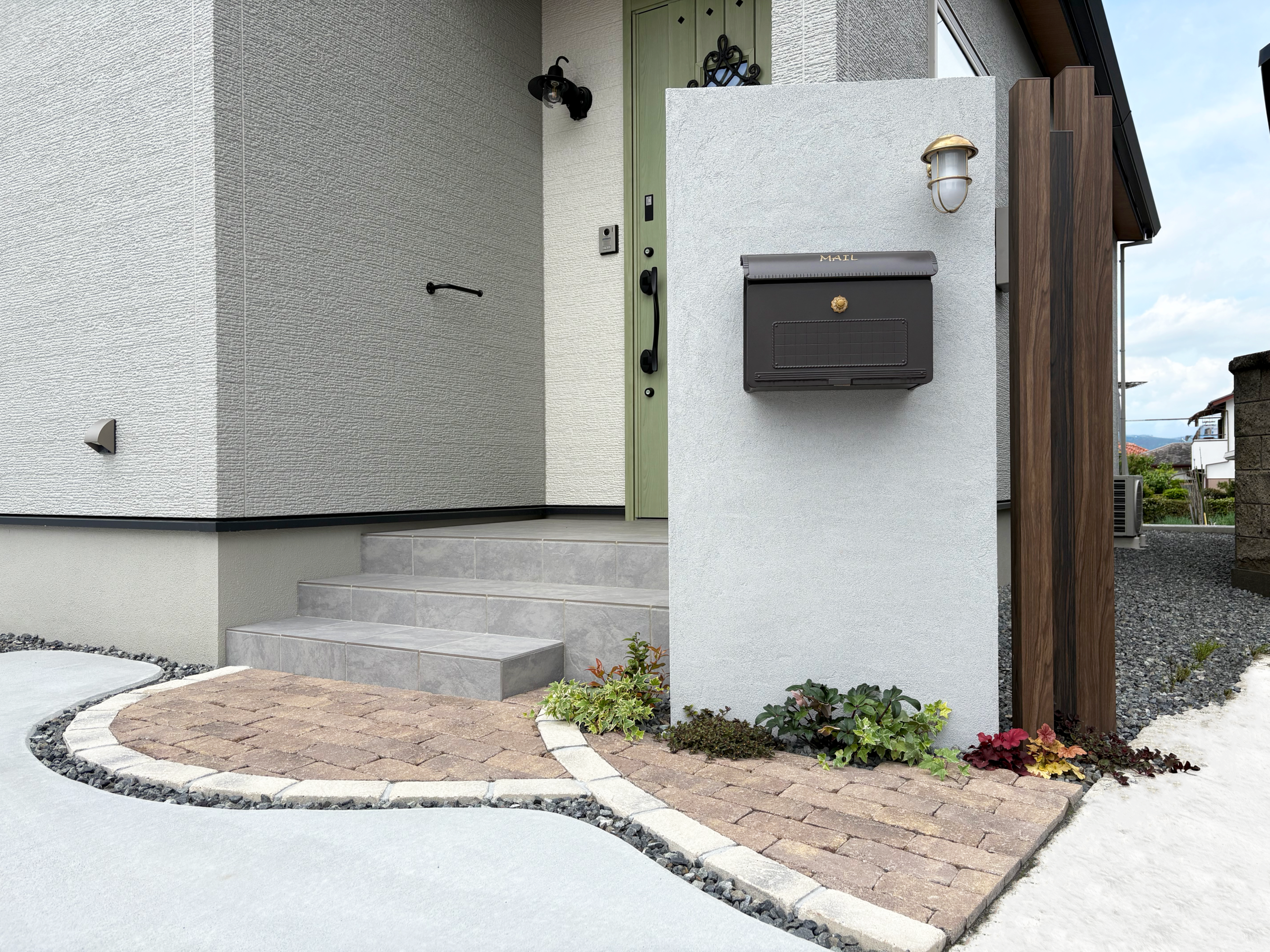 【富士市】新築外構｜視線を気にせず遊べるナチュラルガーデン